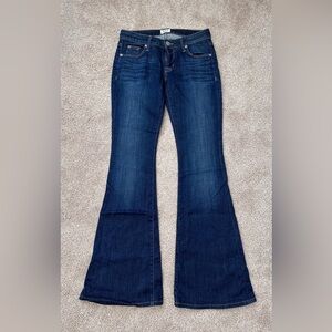 Hudson Jeans Dark Blue Flare Leg Denim